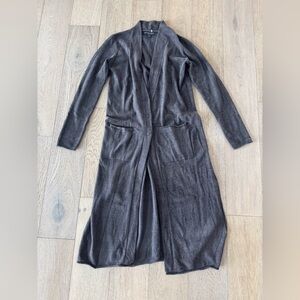 CozyChic Ultra Lite Long Cardi XS Carbon $148